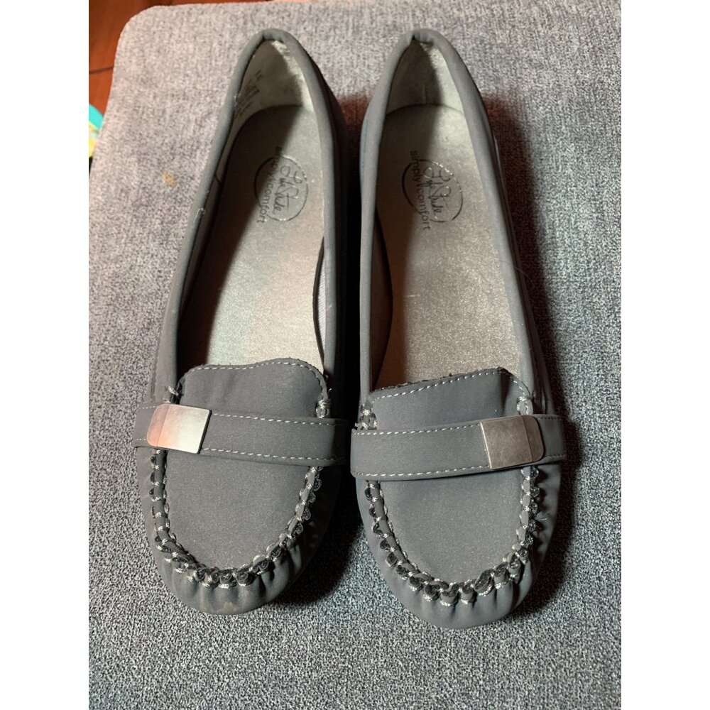 Life Stride Simply Comfort Womens Gray Loafers Size 8 Easy Slip-On Cushioned Sol - Picture 7 of 9